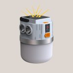 چراغ و پاوربانک خورشیدی