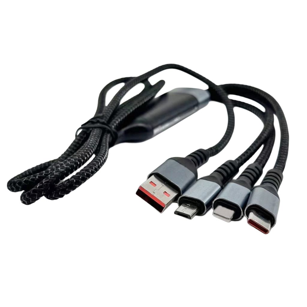 کابل شارژ 3 به 1 مدل TDA-218
