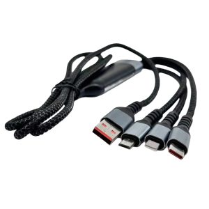کابل شارژ 3 به 1 مدل TDA-218