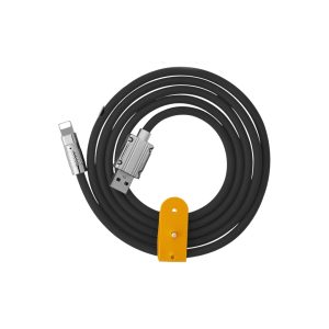 کابل شارژ سیلیکونیUSB LEDبه Lightning