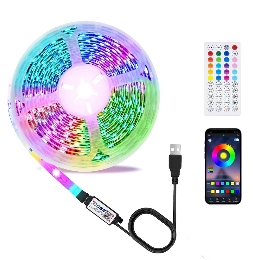 نوار LED RGB هوشمند مدل USB 4 نوار LED RGB هوشمند مدل USB