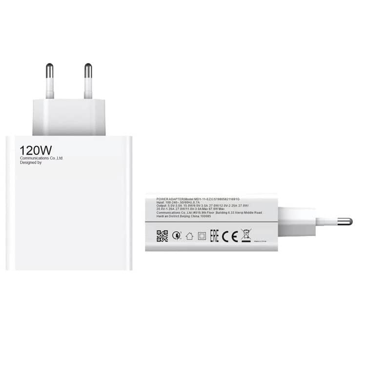 آداپتور فست شارژ شیائومی مدل 120W / 67W / 55W / 33W 9 آداپتور فست شارژ 120W / 67W / 55W / 33W مدل Xiaomi