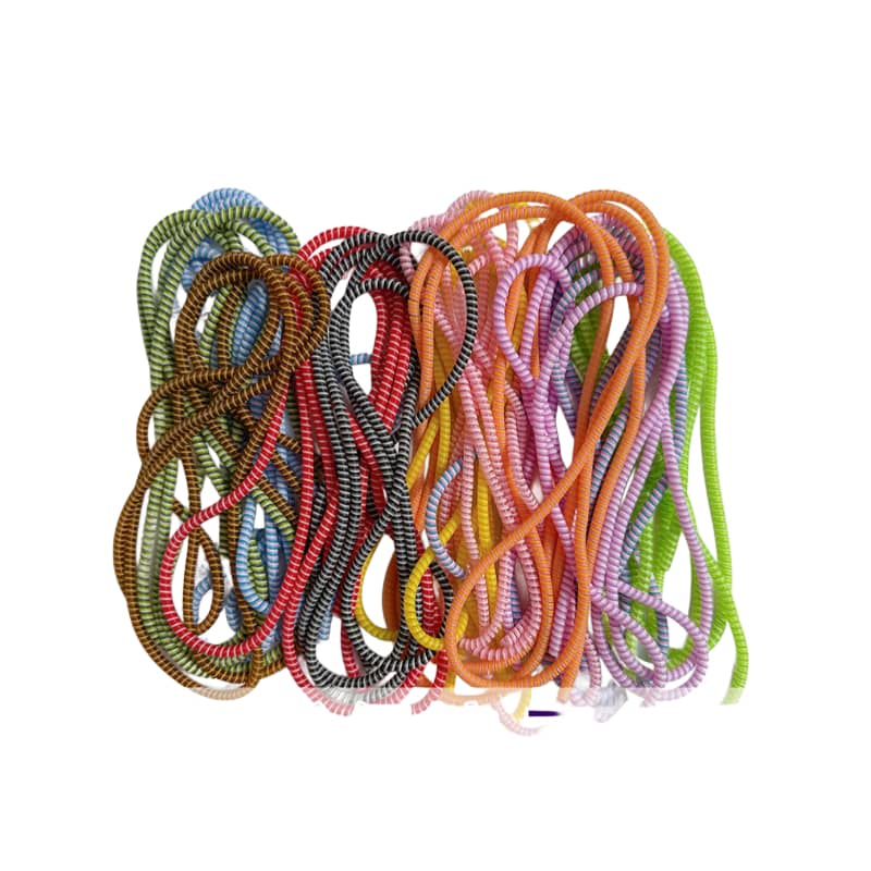 محافظ کابل فنری رنگی درجه 1 | محافظ کابل شارژ و هندزفری 4 محافظ کابل فنری رنگی درجه 1 | محافظ کابل شارژ و هندزفری