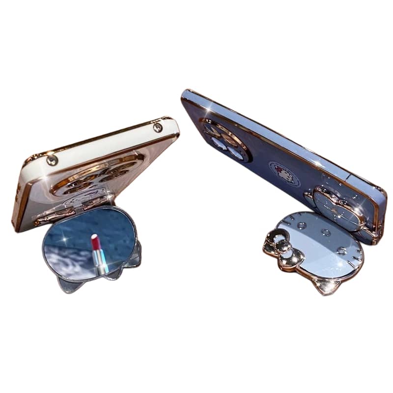 قاب موبایل هلو کیتی آینهای با استند