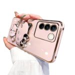 قاب موبایل هلو کیتی آینهای با استند