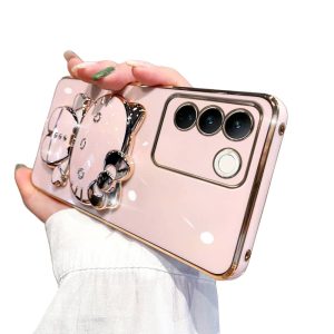 قاب موبایل هلو کیتی آینهای با استند 8 قاب موبایل هلو کیتی آینهای با استند