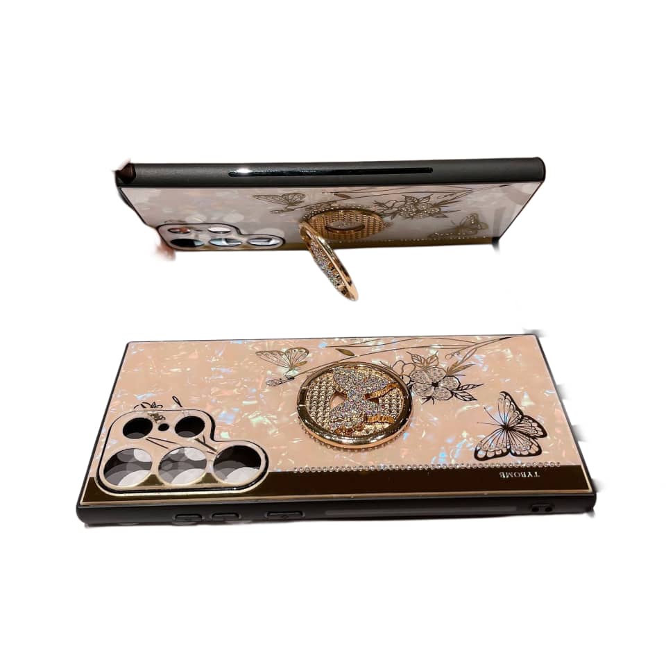 قاب موبایل پروانه نگین‌ دار