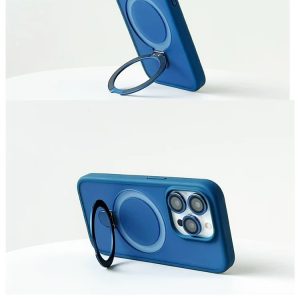 قاب موبایل استند شو مگ سیف‌ دار با محافظ لنز دوربین