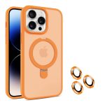 قاب موبایل استند شو مگ سیف‌ دار با محافظ لنز دوربین