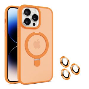 قاب موبایل استند شو مگ سیف‌ دار با محافظ لنز دوربین