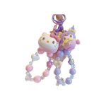 جا کلیدی سیلیکونی نگینی کرومی