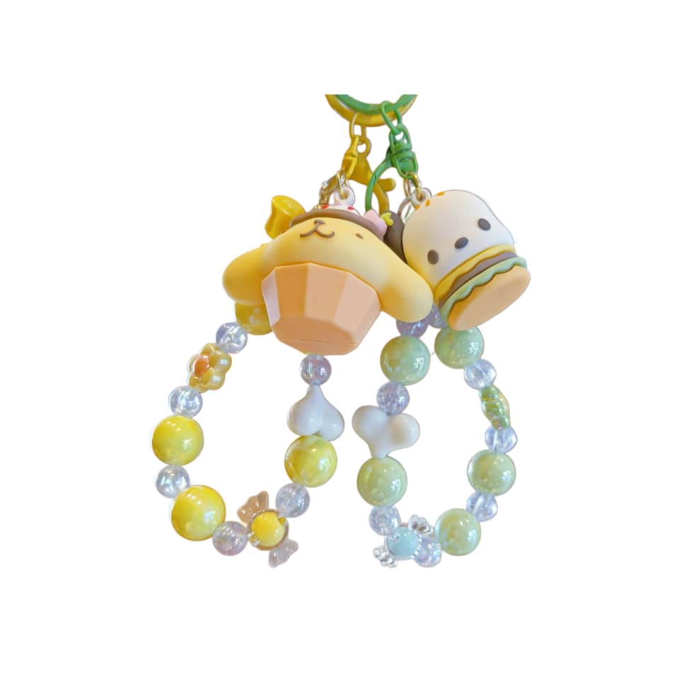 جا کلیدی سیلیکونی نگینی کرومی