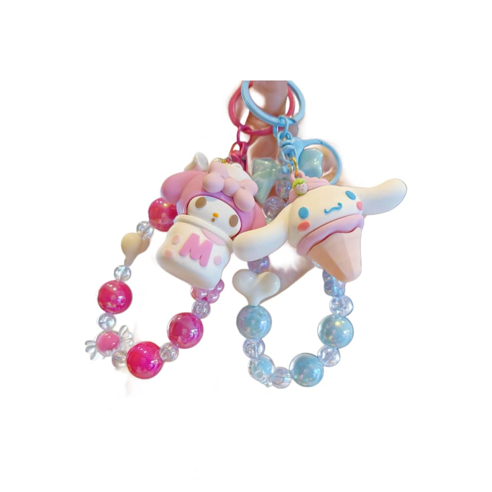 جا کلیدی سیلیکونی نگینی کرومی