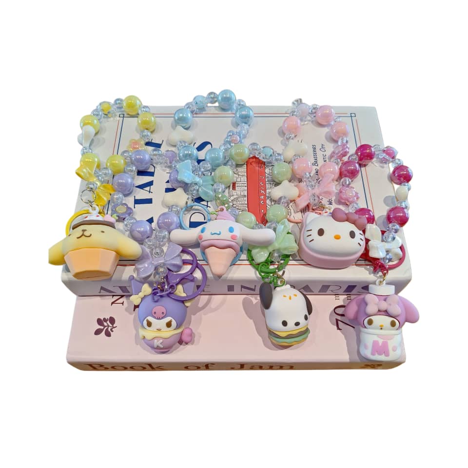 جا کلیدی سیلیکونی نگینی کرومی