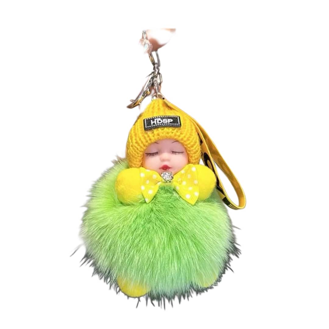 جا کلیدی عروسکی طرح نوزاد پشمالو 4 جا کلیدی عروسکی طرح نوزاد پشمالو - Image 2