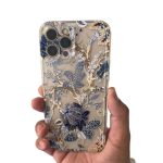 قاب موبایل گل گلی شفاف