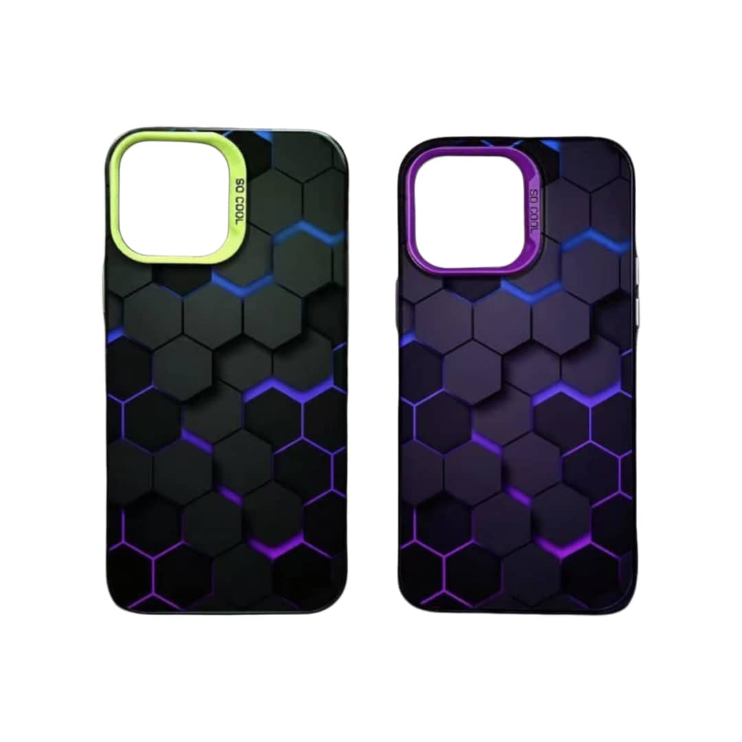 قاب موبایل سه بعدی طرح لانه زنبوری برند SO COOL 4 قاب موبایل سه بعدی طرح لانه زنبوری برند SO COOL - Image 2