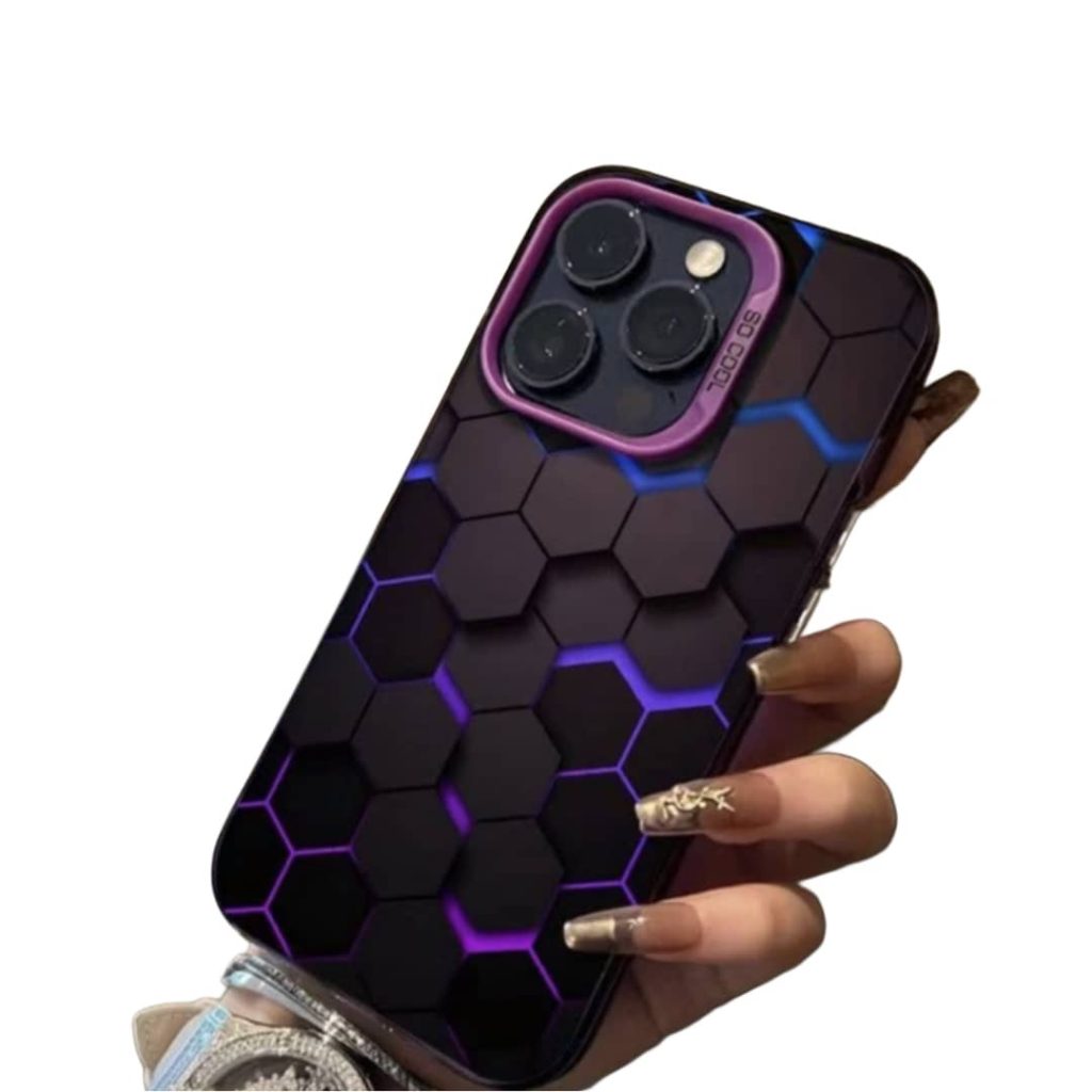 قاب موبایل سهبعدی طرح لانه زنبوری برند SO COOL