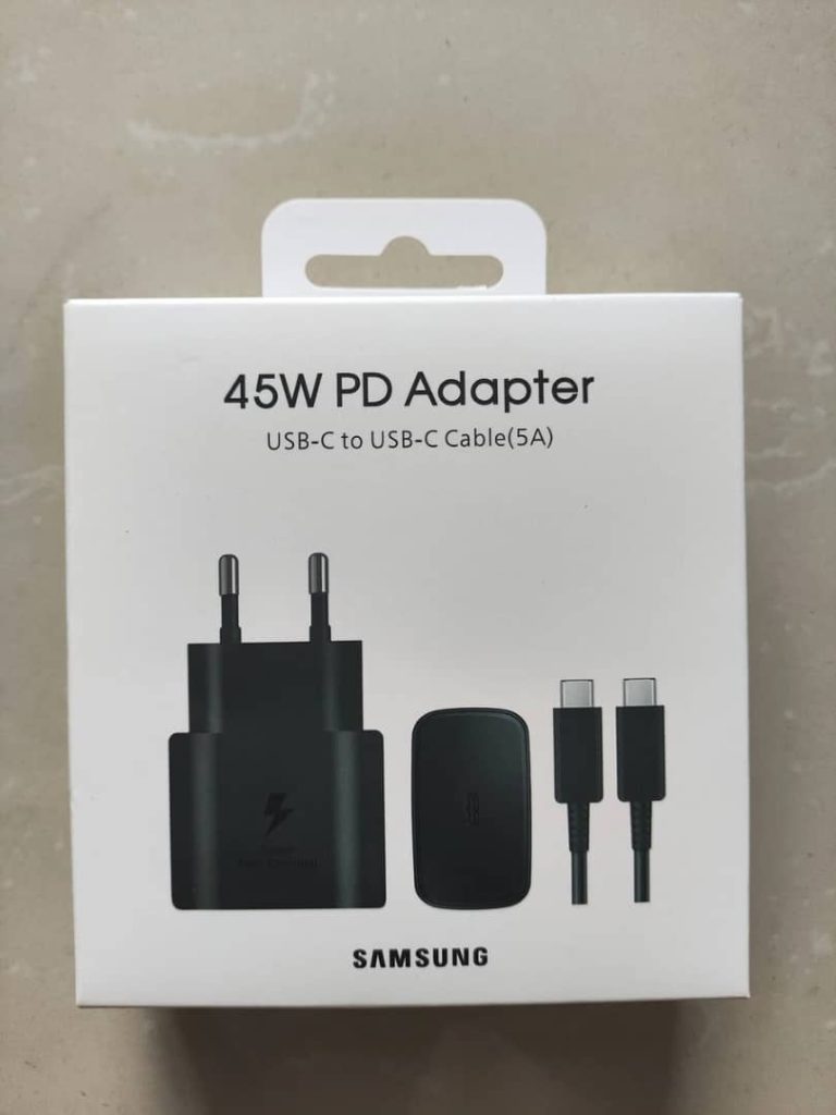 شارژر سامسونگ 45 وات اورجینال