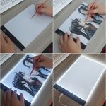 میز نور طراحی A4